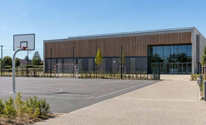 Construction d'un complexe sportif